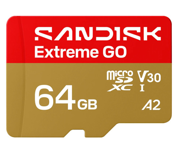 Sandisk 64GB microSDXC Extreme Go UHS-I  170/80 MB/s - 1549249 - zdjęcie
